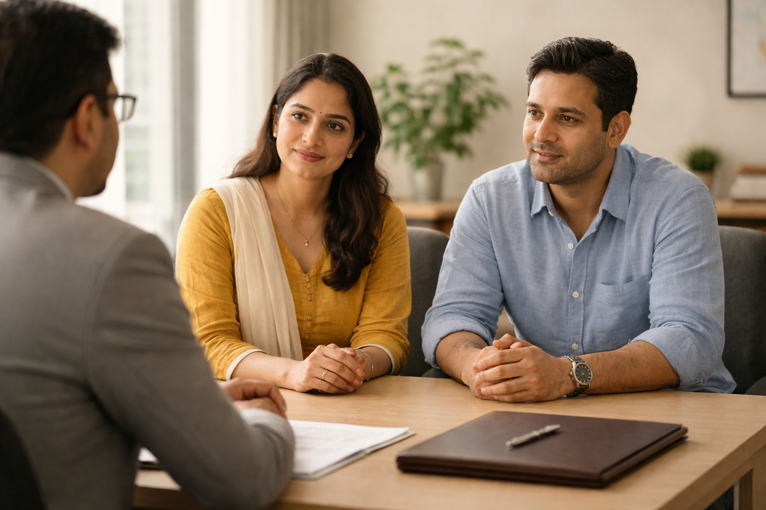 Family consulting with advisor