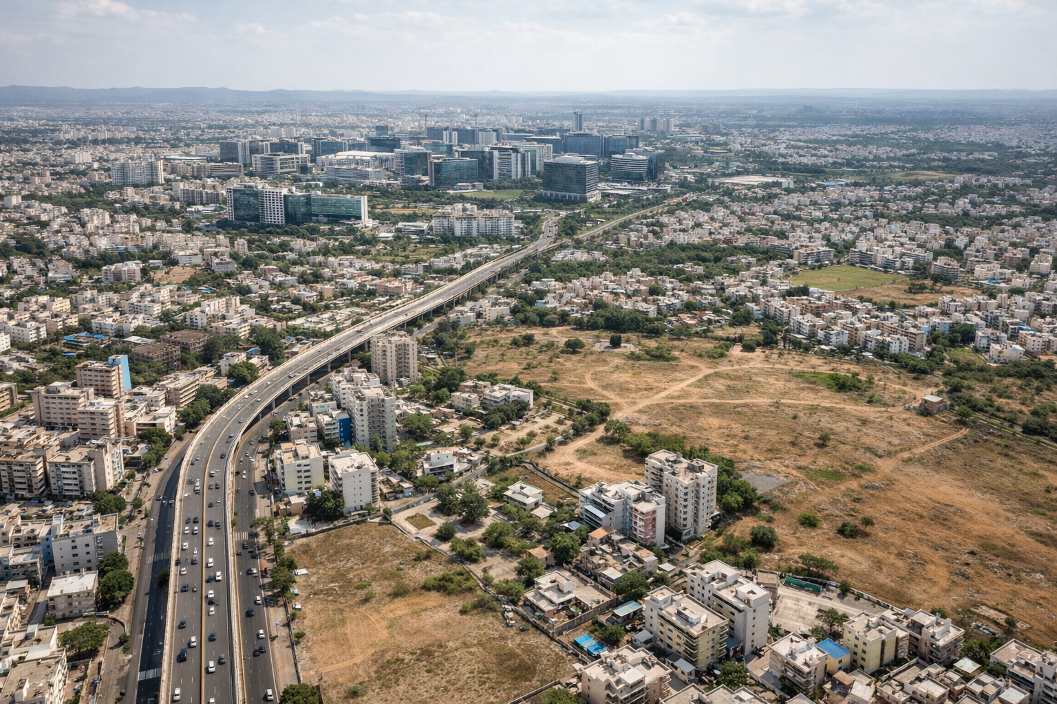 Hyderabad infrastructure growth