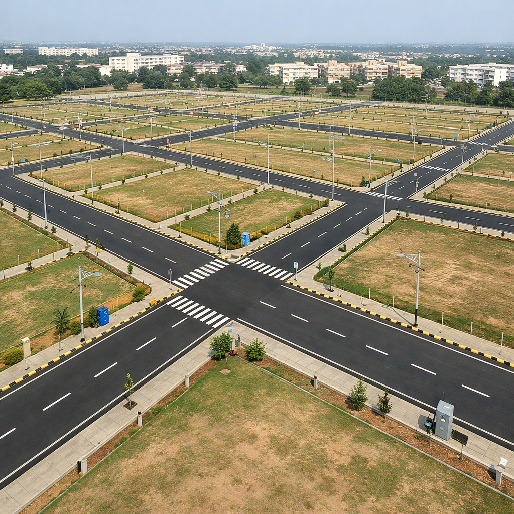 Land project illustration